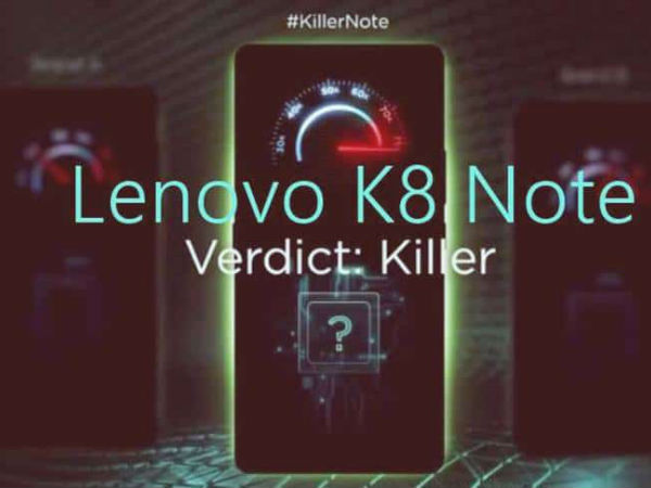 Lenovo K8 Note