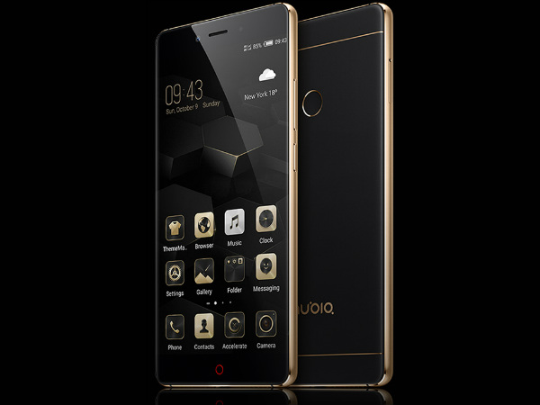 Nubia Z11 Black Gold