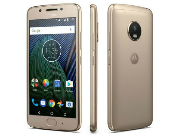 8% off on Motorola Moto G5 (3GB, Fine Gold)