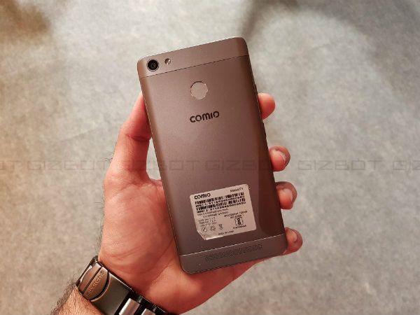 Comio P1: Big 5,000 mAh battery unit and Metal unibody design