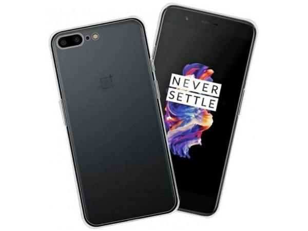 Mycos Back Cover for OnePlus 5  (Transparent, Silicon, Rubber)