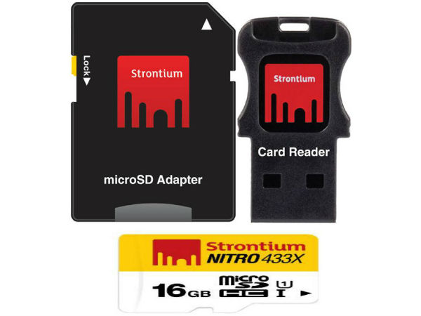 Upto 60% off on Strontium Mobile Memory cards