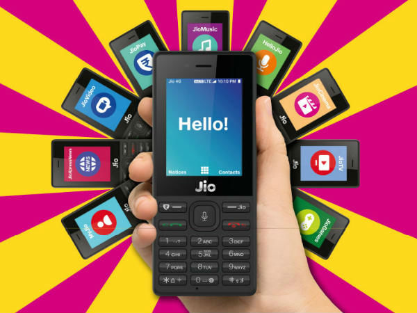 JioPhone specifications 