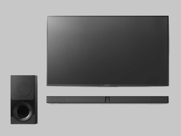 Real 2.1 channel surround sound with 300W power output