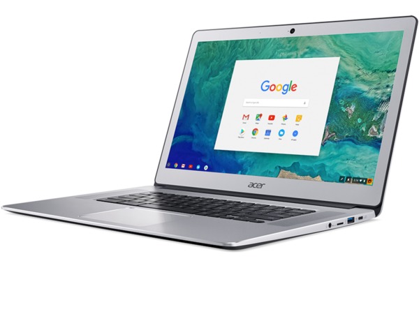 New Acer Chromebook 15 with Aluminum Design 