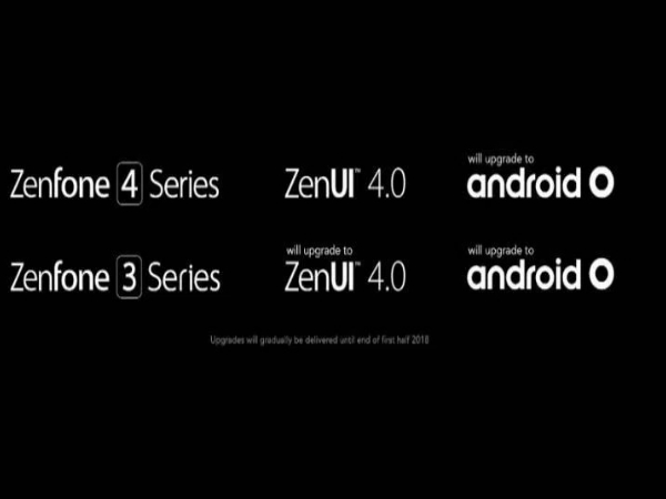 Asus ZenFone 3 and ZenFone 4 series confirmed to get Android O update