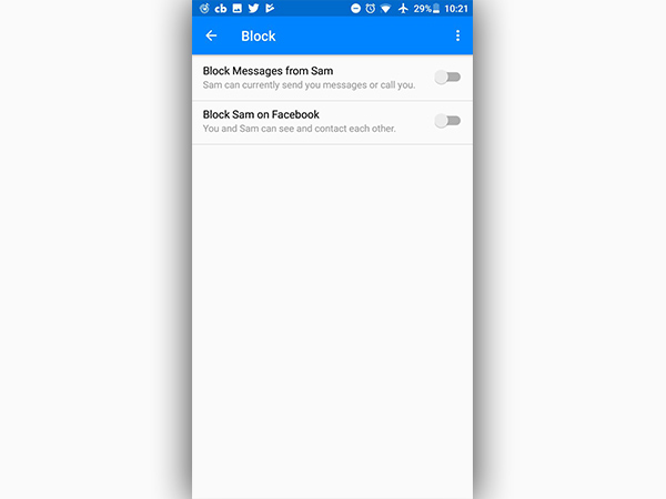 Here is how you can Block people in Facebook Messenger