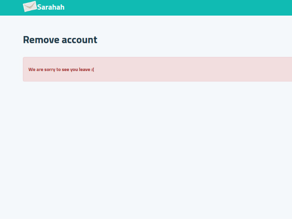 Sarahah faces server outage and log-in issues: How to delete account?
