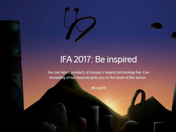 Sony to unveil Xperia XZ1 and more at IFA 2017: Watch the live stream