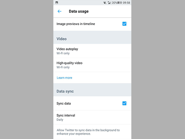 How to turn off the auto-play video in Twitter?