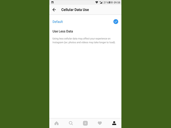 How to turn off the autoplay video in Instagram?
