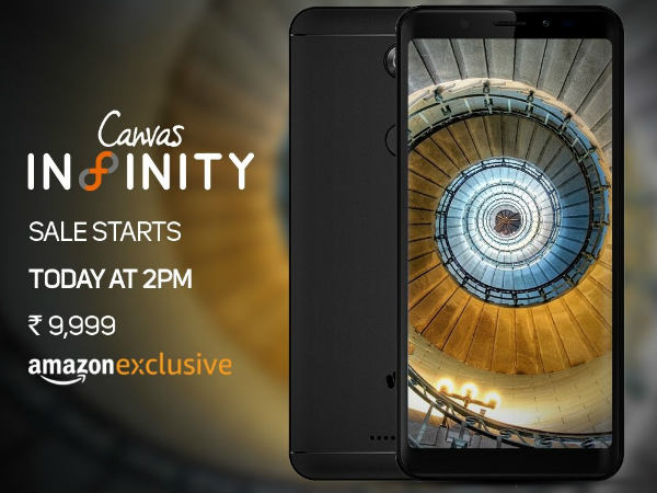 Micromax Canvas Infinity is now available for purchase on Amazon India
