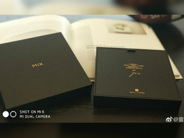 Xiaomi's CEO reveals Mi MIX 2 retail box and promo images: Looks good