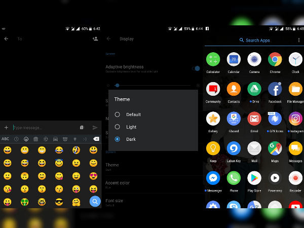 OnePlus 3T is shown running Android Oreo in screenshots 