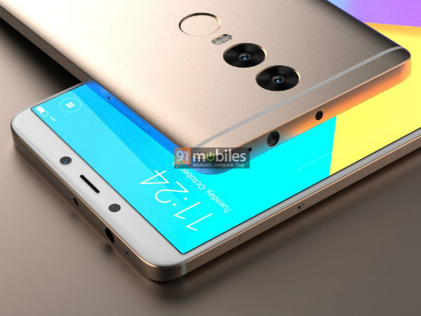 Xiaomi Redmi Note 5 renders reveal dual rear cameras and design