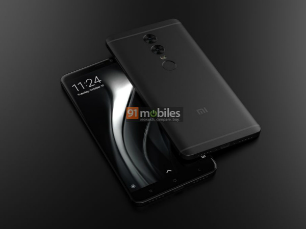 Xiaomi Redmi Note 5 renders reveal dual rear cameras and design