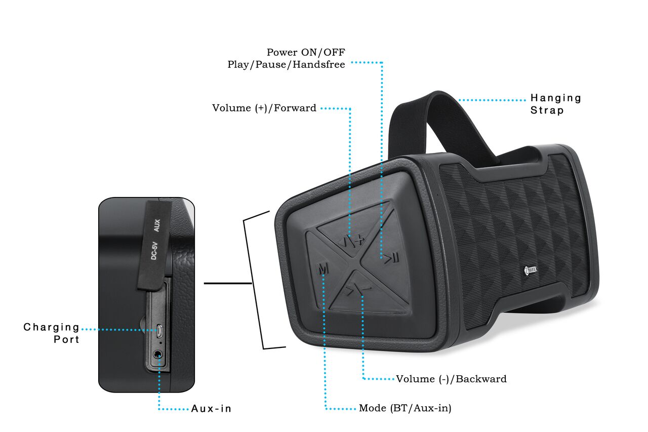 Zoook unveils ZB Jazz Blaster rugged Bluetooth speaker at Rs. 3,099