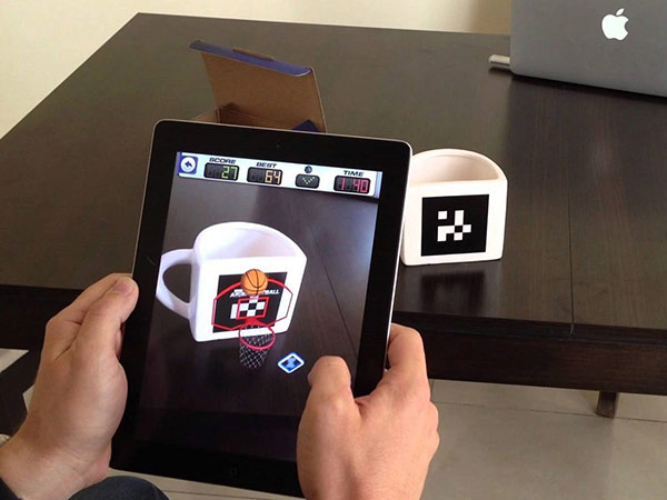 AR Basketball App Mug