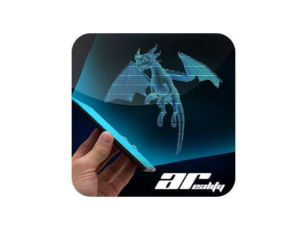 AR Hologram Flying Dragon
