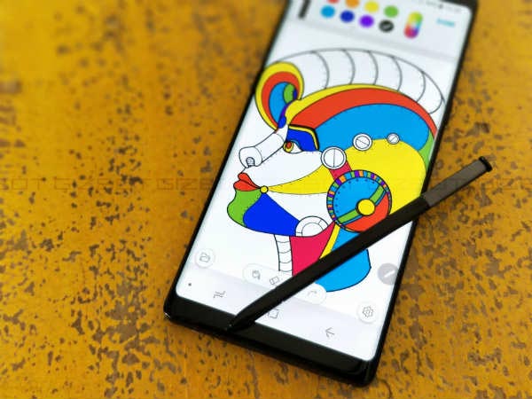 S Pen also supports Bixby Vision