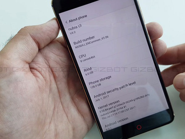 Qualcomm Snapdragon 653 CPU with ample 6GB of RAM