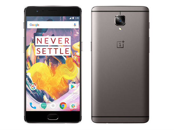 OnePlus 3T Launched at Price of Rs 29,999