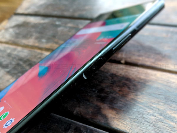 Ergonomic placement of hardware buttons 