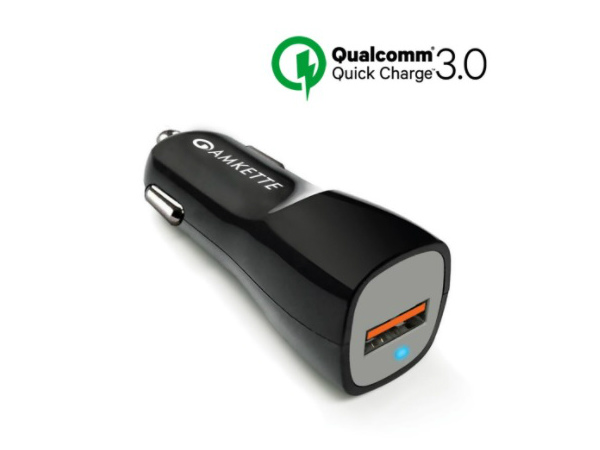 Amkette launches Qualcomm certified Quick Charge 3.0 Car Charger Amkette launches Qualcomm certified Quick Charge 3.0 Car Charger