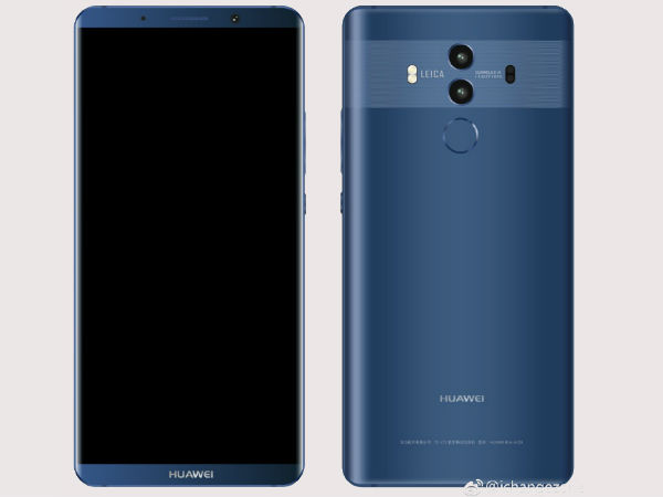 Huawei Mate 10 Pro with Leica-branded dual cameras leaked again