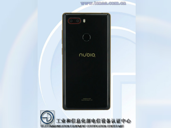 Nubia Z17S certified by TENAA: Comes with four cameras