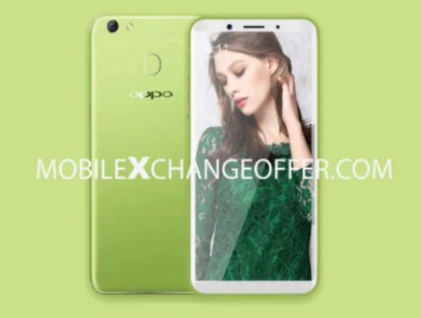 Oppo F5 in Green leaks along with complete specs