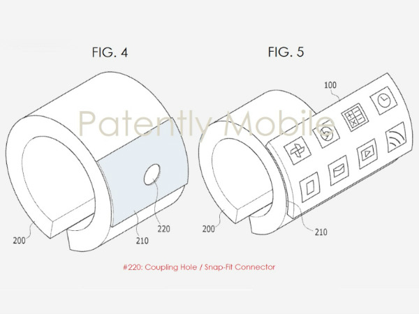 Samsung acquires patent for a unique flexible smart bracelet