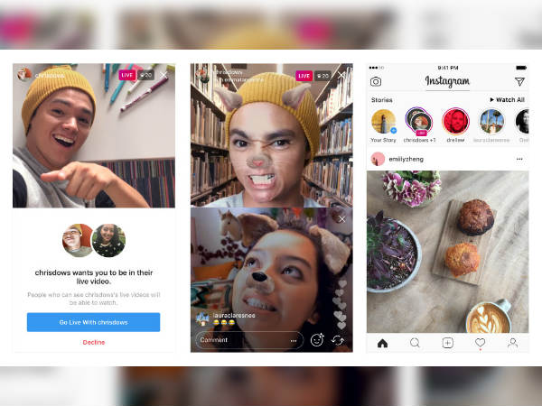 You can now go live with a friend on Instagram 