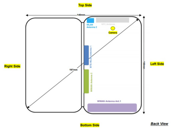 ZTE Axon M the first foldable smartphone appears on FCC