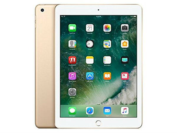 6% off on Apple iPad Tablet (9.7 inch, 128GB, Wi-Fi), Gold