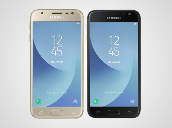 A quick look at the Galaxy J3 (2017) specs