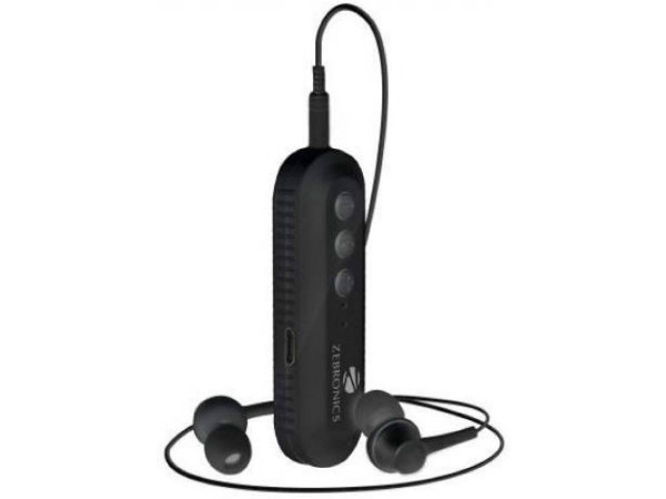 Zebronics ZEB-BE380T Headset with Mic  (Black, In the Ear)