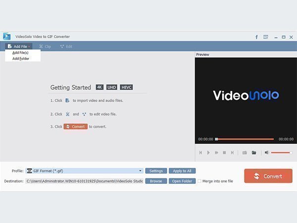 VideoSolo Free Video Converter