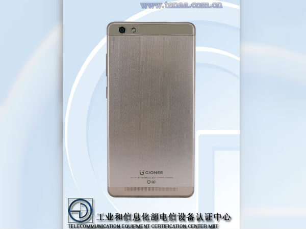 Gionee GN5006L spotted on TENAA; could be the Steel 3
