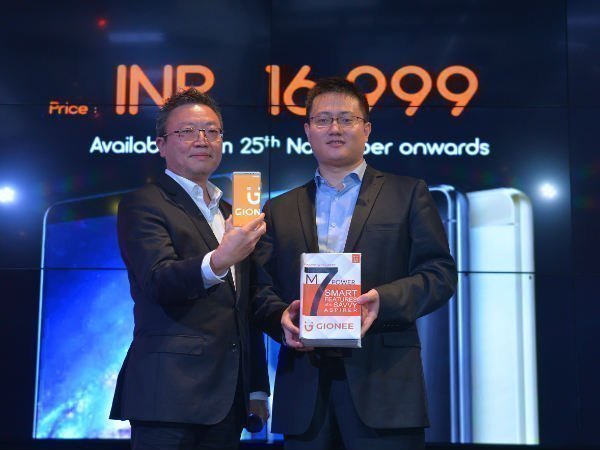 Gionee M7 Power with FullView Display, 5000mAh battery launched