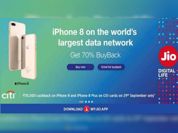 Reliance Jio is offering 70 percent buyback on Apple iPhone X