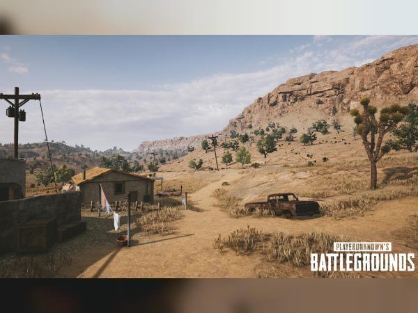 Nvidia releases five new screenshots of the upcoming PUBG desert map