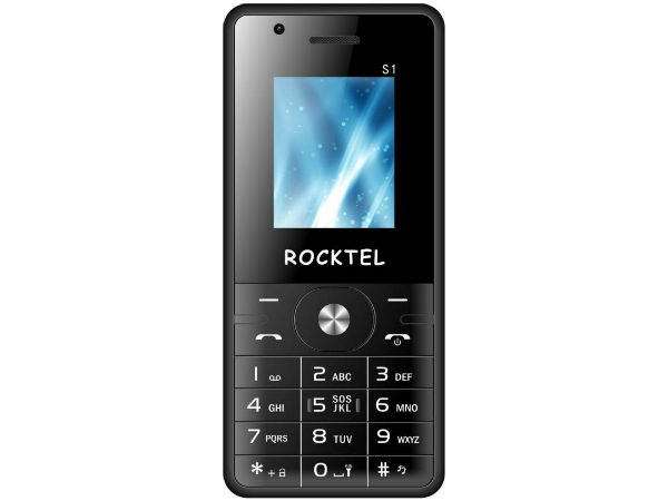 Rocktel Selfie S1  (Black & Red)