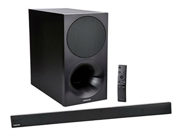 5% off on Samsung HW-M450/XL 2.1 Channel Wireless Audio Sound bar Speakers (Black)