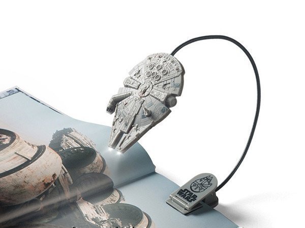  d) Star Wars Millennium Falcon Book Light 
