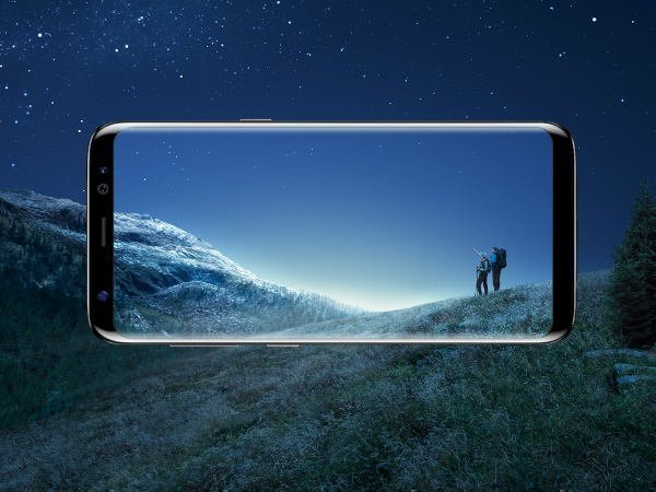 Full-screen design with bezel-less display