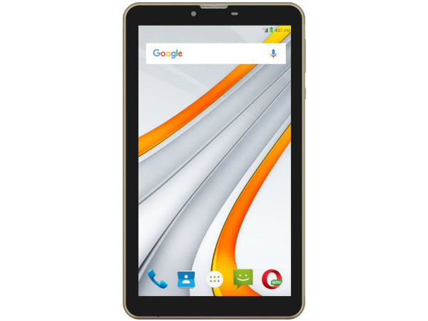 8% off on Swipe Razor Volte 8 GB 7 inch with Wi-Fi+4G Tablet  (Gold)