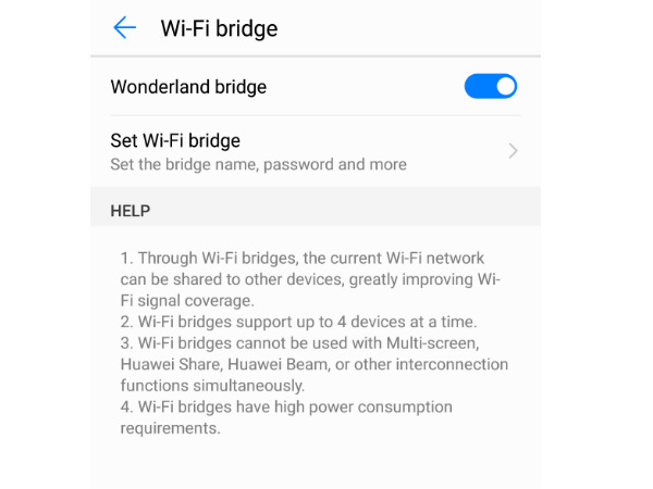 Wi-Fi Bridge