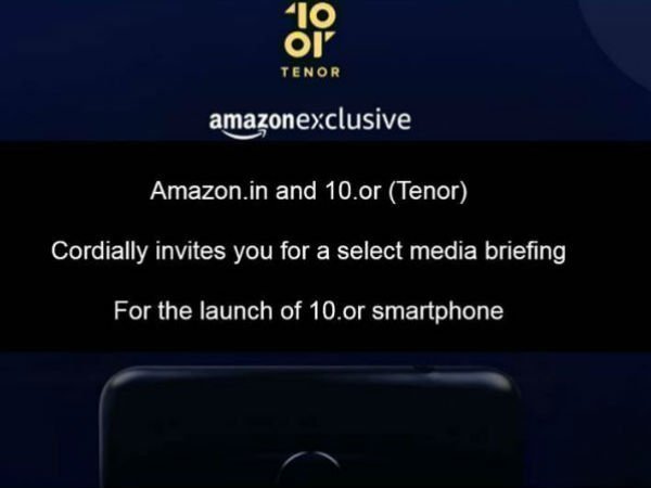 Amazon India launching a new 10.or smartphone tomorrow