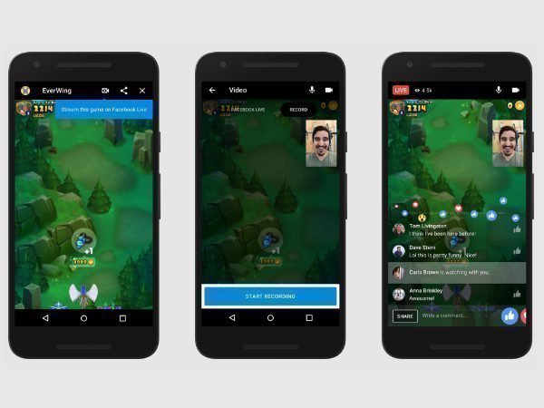 Facebook to bring live streaming and video chats to Instant Games